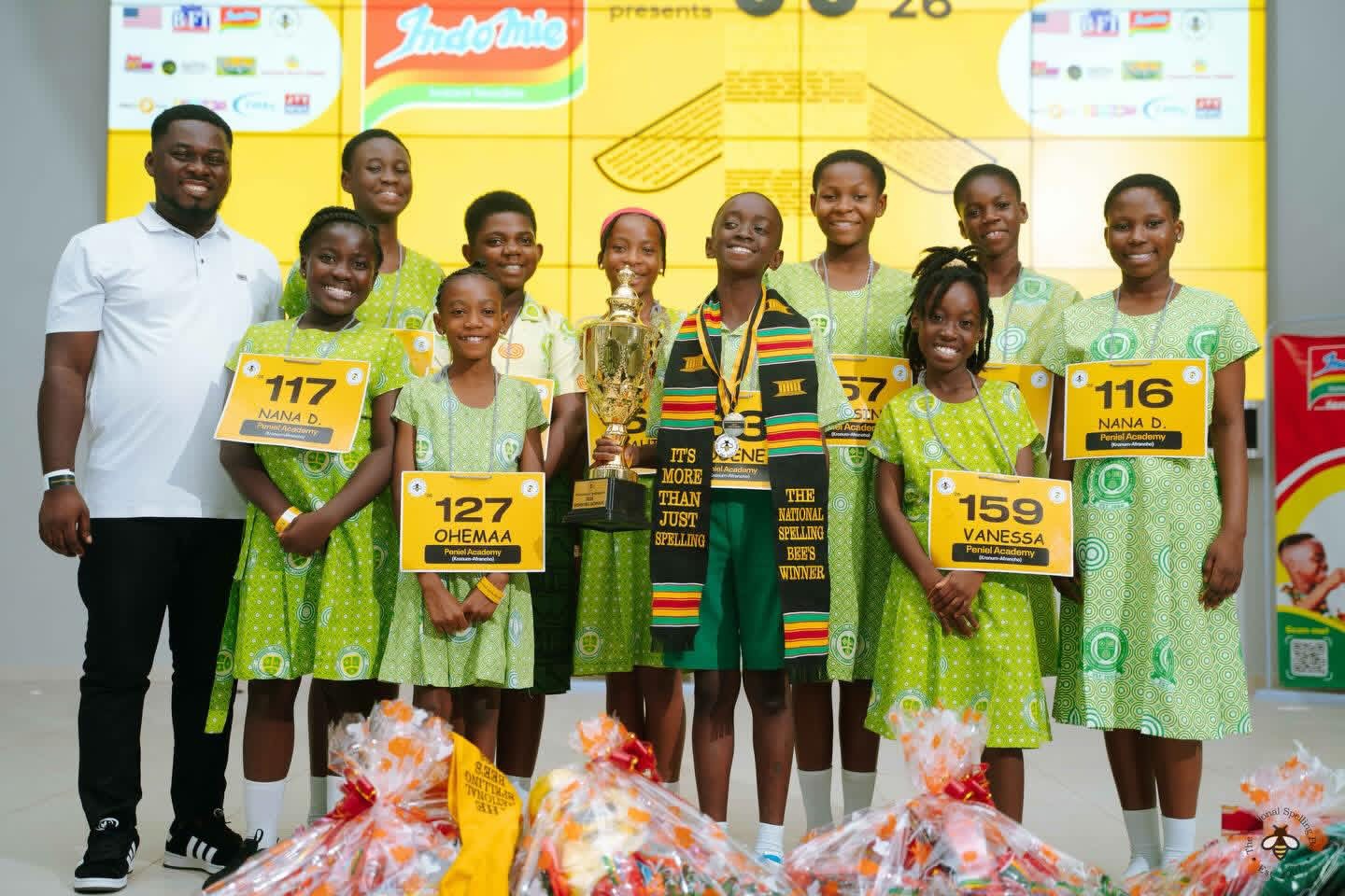 Peniel Academy Pupil Eugene Mensah Osei Crowned Spelling Bee Ghana 2026 Champion